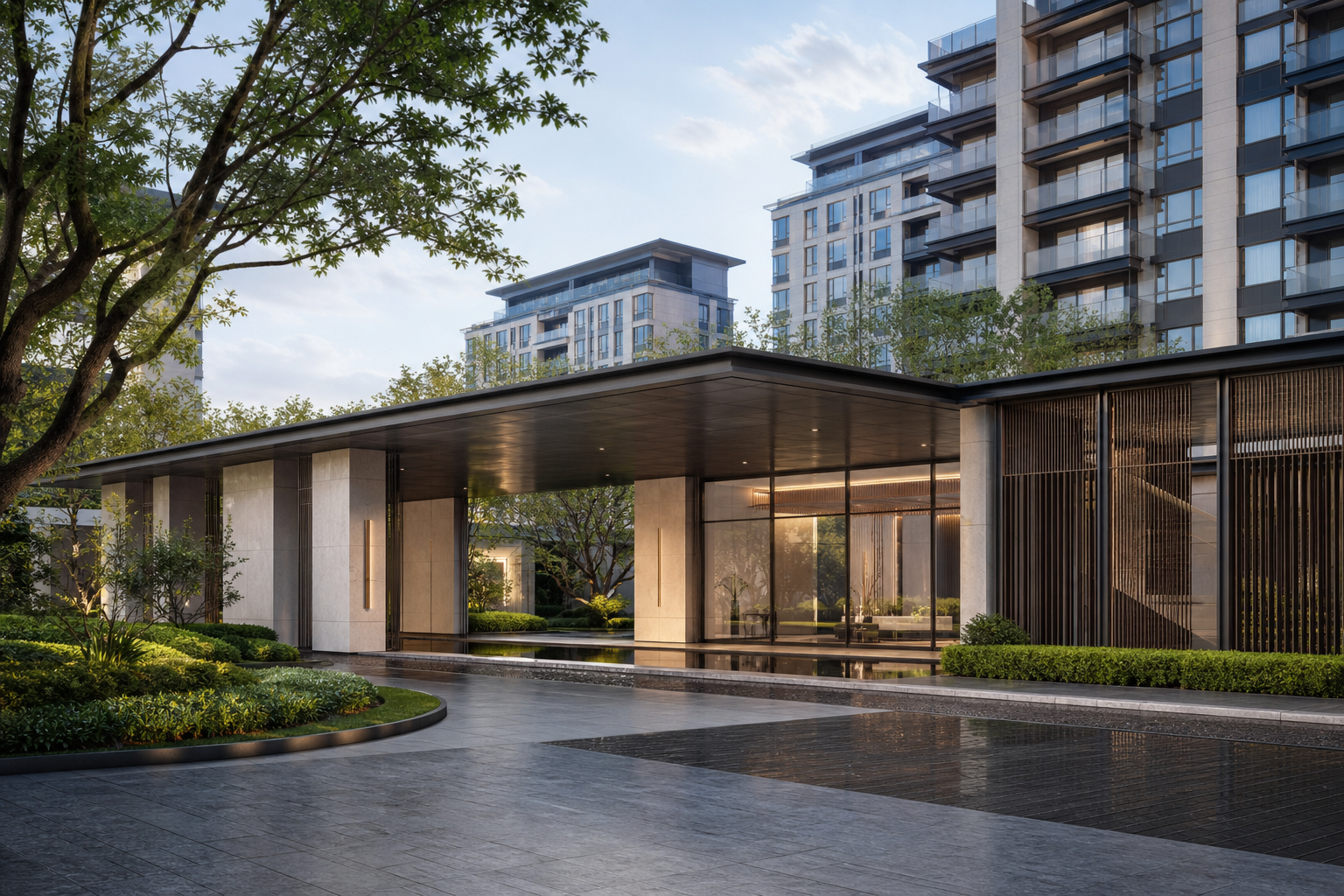 Modern residential application context